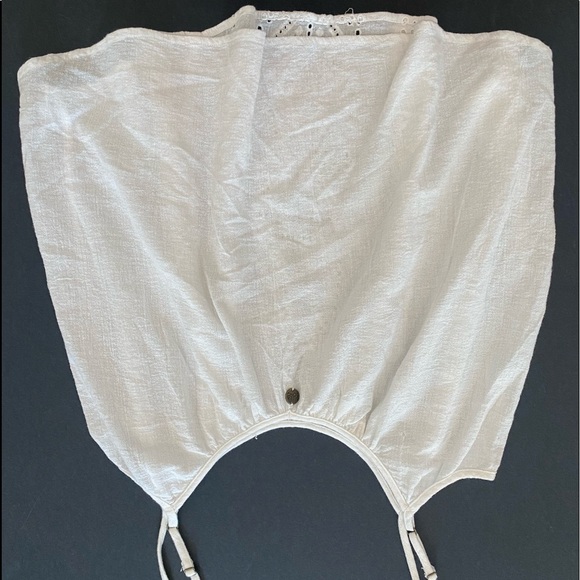 Billabong spaghetti strap tank. White. - Picture 1 of 3